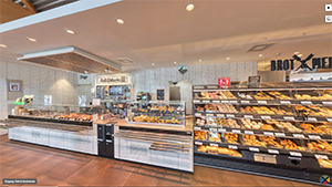 REWE Volker Brand Eingangsbereich